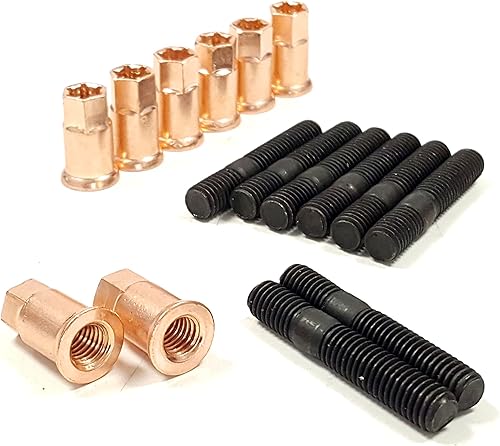 Miniatura 2 de Tuercas del colector de escape para GM para Chevrolet Cruze Trax 4CYL 1.4L OEM 55565352