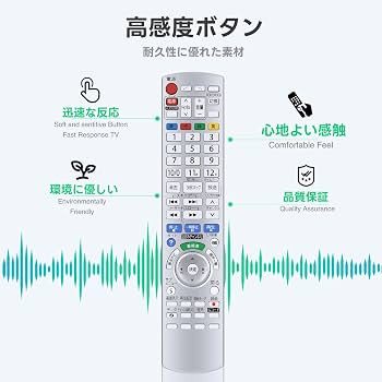Amazon | レコーダーリモコン EUR7658Y20 for Panasonic パナソニック