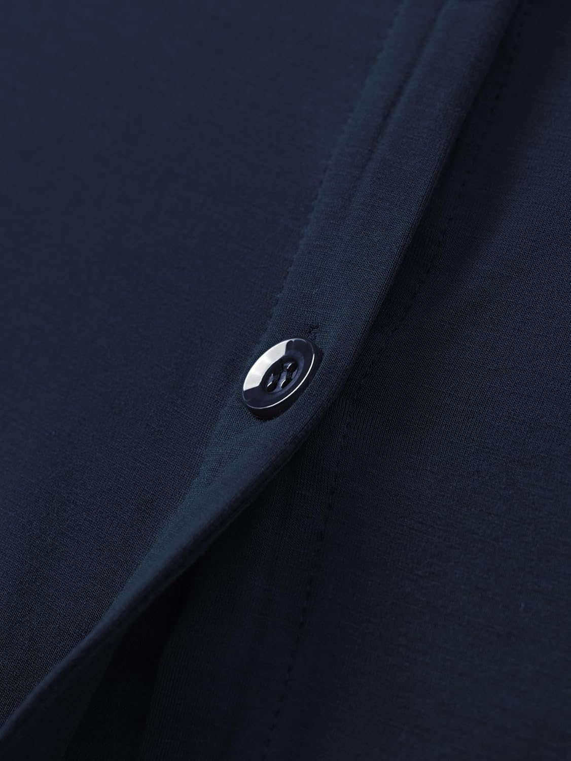 Latuza Women's Bamboo Viscose 3/4 Sleeve Pajama Top Button Up Pj Shirt - Image 5