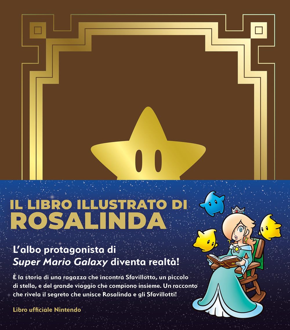 Livre illustrato di Rosalinda le cadeau Super Mario Galaxy idéal pour Noël