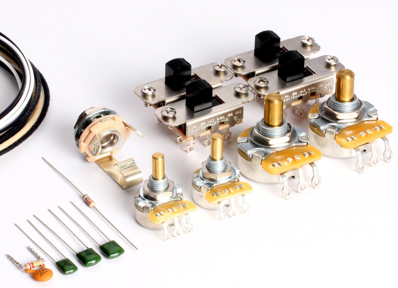 Fenderジャガー用ToneShaper製ギター配線キット