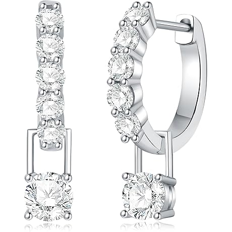 High Carbon Luxury Stud Earrings For Women