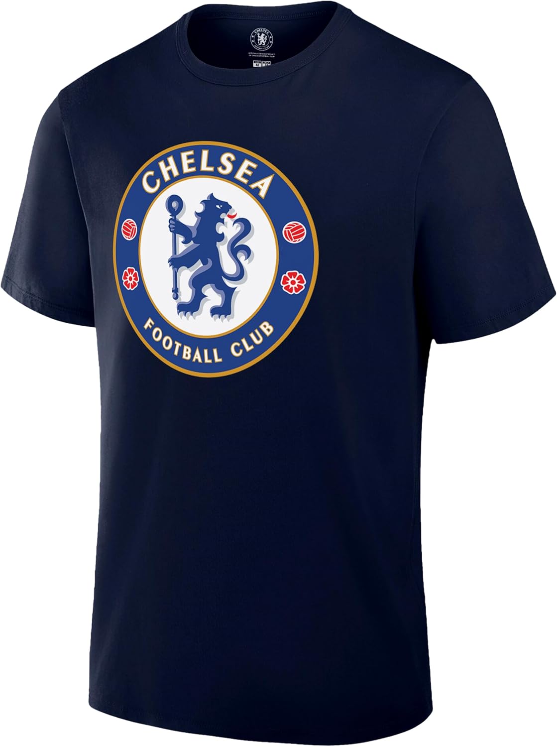 Icon Sports Officially Licensed Chelsea FC Cotton T-Shirt - Unisex Adult
