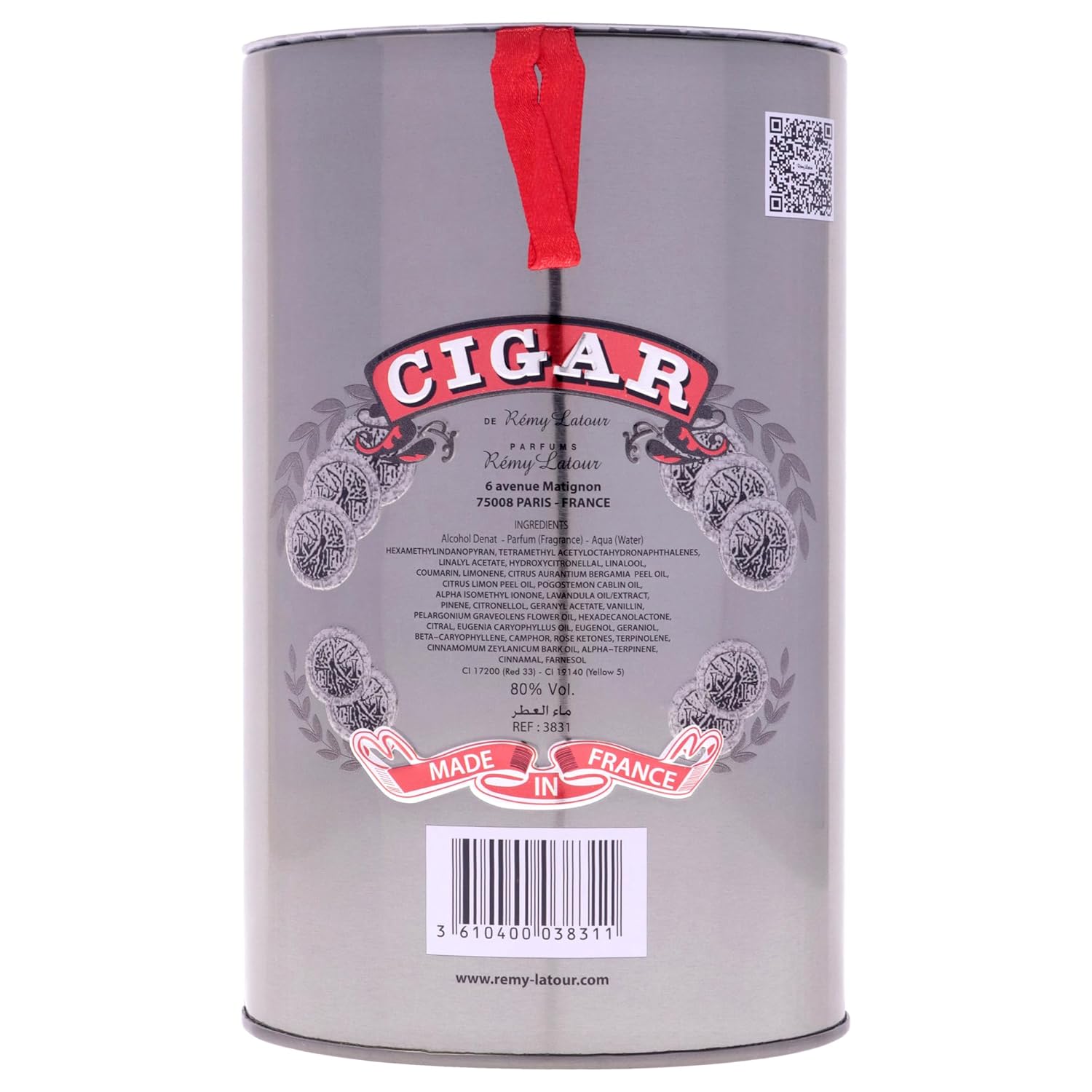 Cigar Supreme Noir by Remy Latour for Men - 3.3 oz EDP Spray
