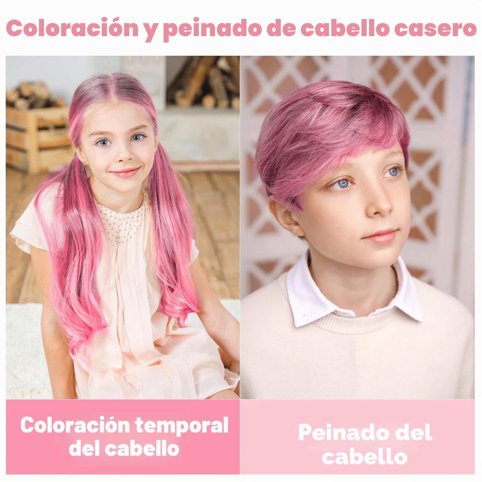 Cera de color para el cabello, cera temporal para el cabello, crema instantánea para el cabello, lavable, pomada de color natural, para hombres y mujeres, para fiestas, cosplay y Halloween