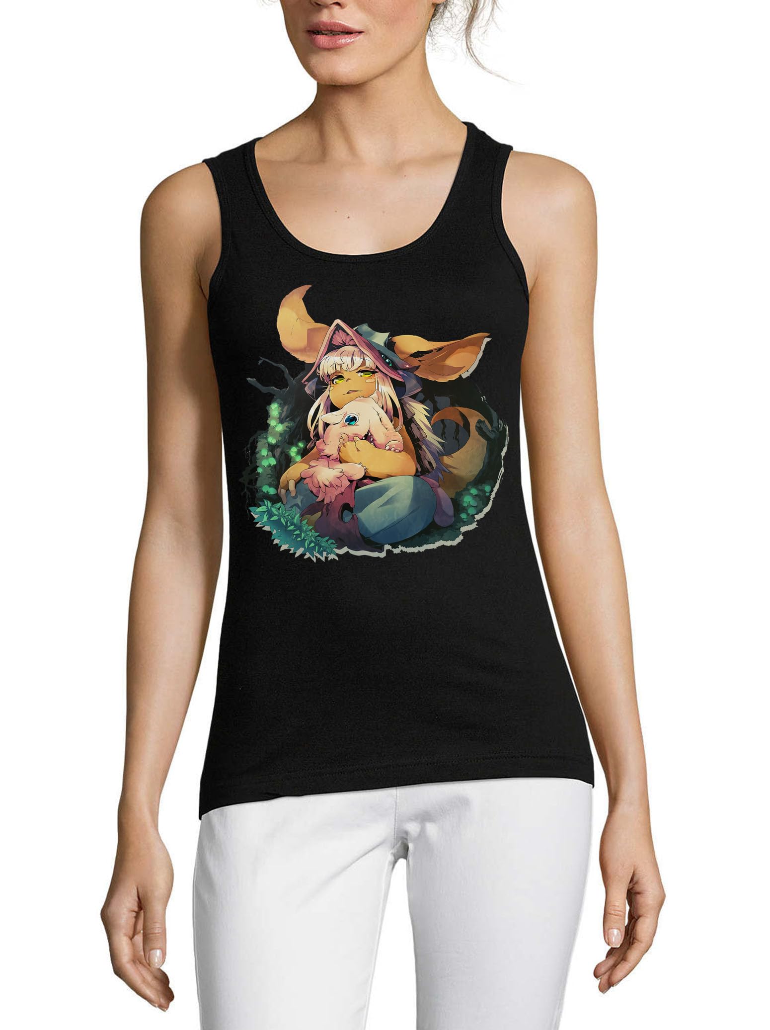 Camiseta sin mangas Atspauda Anime 112 de algodón para evitar calor 3