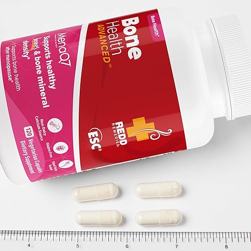 Miniatura 4 de Redd Remedies, Bone Health Advanced, apoyo natural con calcio y vitamina K2, 120 cápsulas
