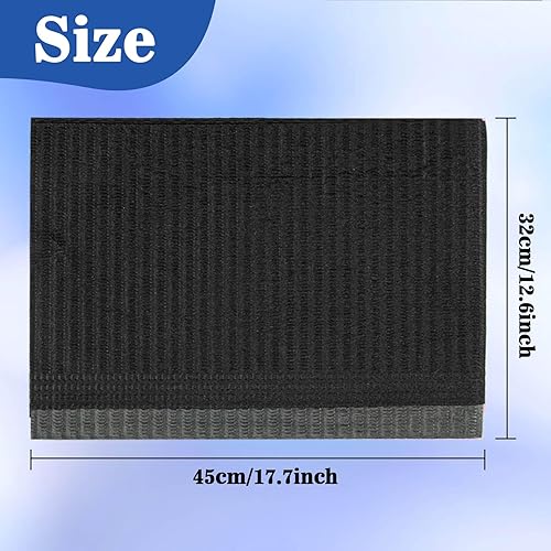 Miniatura 2 de 60 piezas Baberos Dentales Desechables - Baberos Dentales para Dentista, Baberos para Tatuaje, Baberos Negros para Uñas, Toallas, Cubiertas de Mesa,