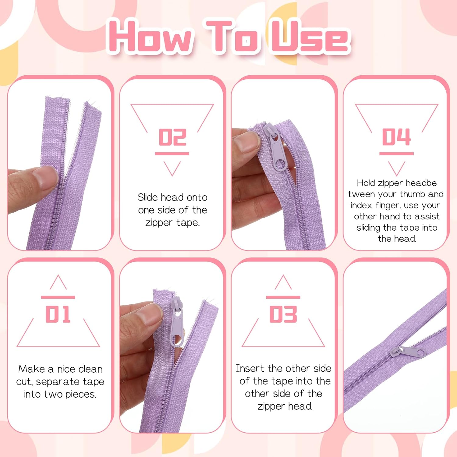 60 Yards 20 Colors #3 Coil Zippers with 200 Colorful Pulls, 1 Scissor, 1 Retractable Ruler, Continuous Zipper Tape, Colorful Coil Zipper by The Yard for DIY Sewing Crafts Clothes Bag Purse Making