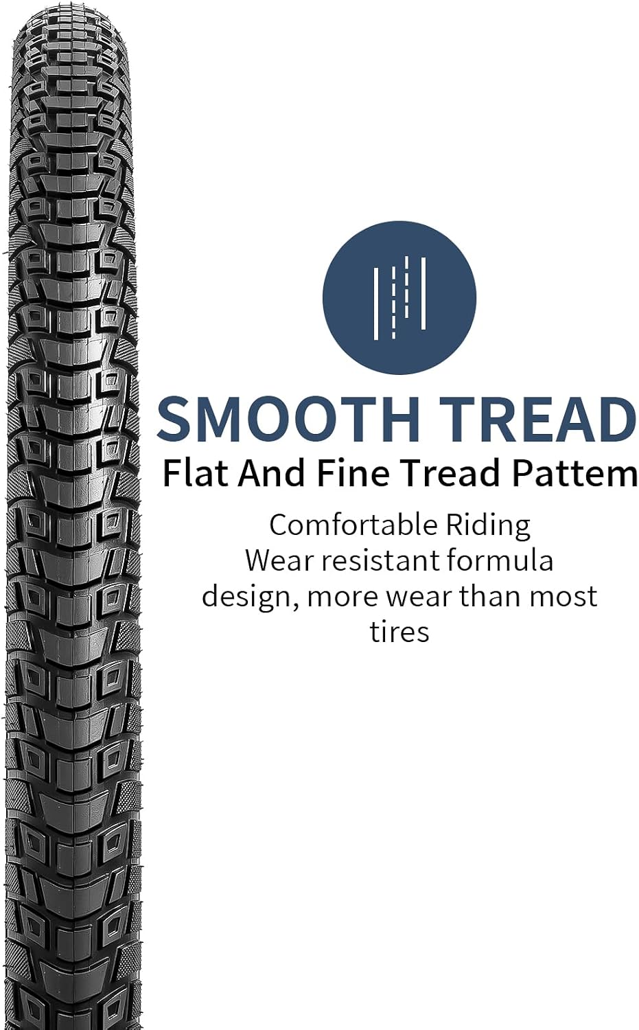 YUNSCM 2-PCS 700C Bike Tires 700x45C 47-622 Compatible with 28x1.75 700x44C 700x45C 700x46C Gravel/Road Bike Bicycle Tires(Y-764)