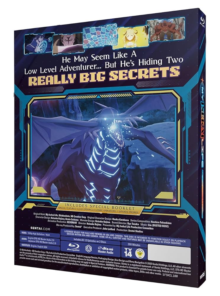 Amazon.com: My Isekai Life - Limited Edition Steelbook [Blu