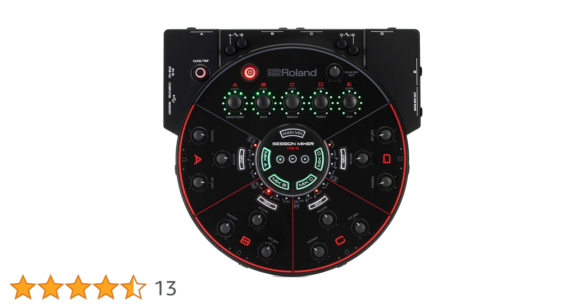 【美品】Roland Session Mixer HS-5 Johnny Roadhouse Music - Roland HS-5 Session Mixer