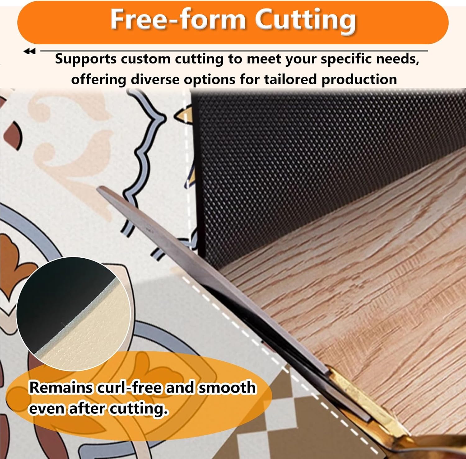 Up to 24 Inch Extra Wide Window Sill Mat Anti-Slip, Window Sill Protector for Plants, Absorbent/Customizable Window Sill Cushion for Shelf (Green/Purple)(Style A,4x114.2in/10x290cm)