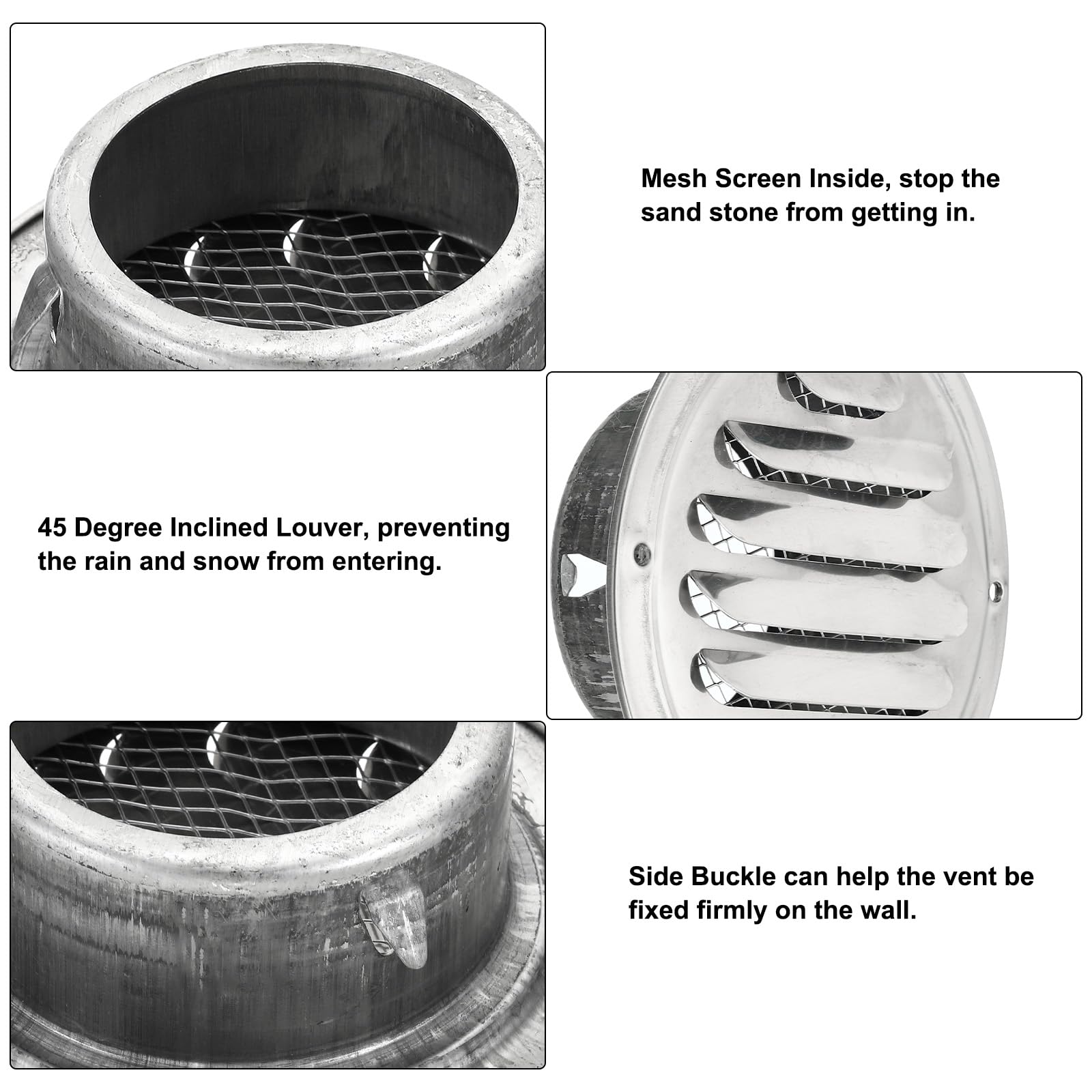 PATIKIL 3" Round Soffit Air Vents - Image 4