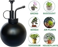 Vista 6 de Pulverizador de plantas de acero inoxidable, regadera pequeña, herramienta de jardinería moderna para plantas en macetas