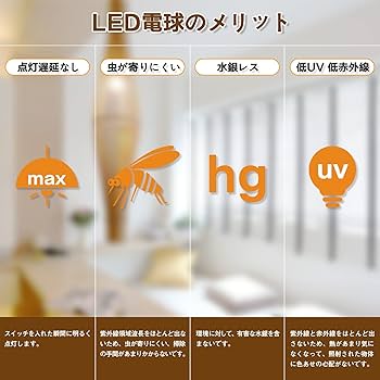 Amazon | Tengyuan LED電球 E26口金 9W 60W形相当 電球色 3000K