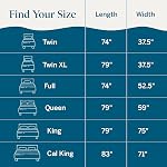 LUCID 3 Inch Gel Memory Foam Mattress Topper-Ventilated Design-Ultra Plush-King