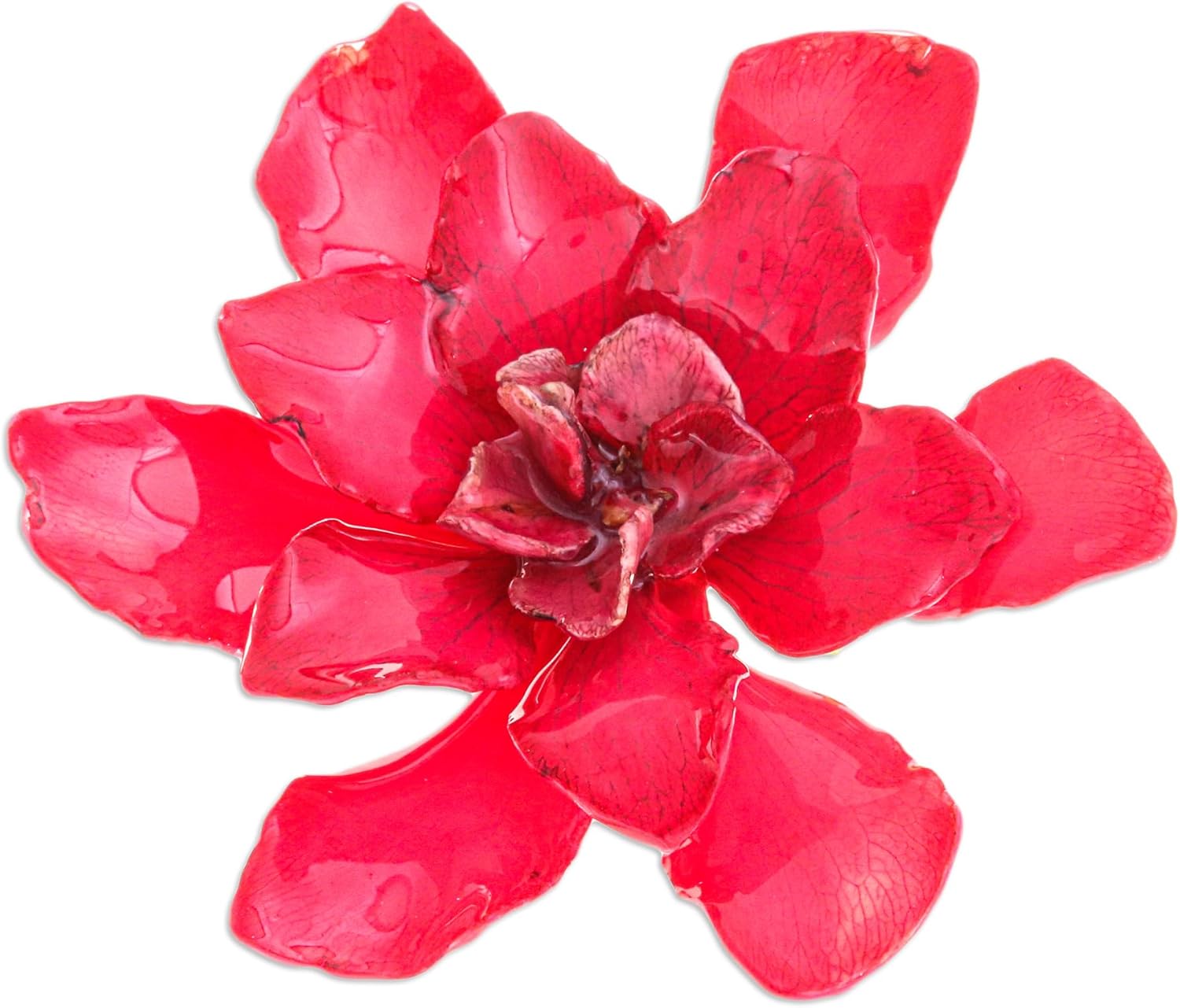 NOVICA Brooch 'Seductive Gardenia'