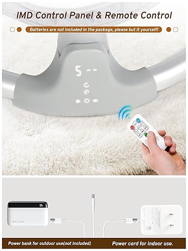 Miniatura 5 de Columpios de bebé para bebés, columpio infantil con canciones de cuna, Bluetooth, 3 posiciones de asiento, pantalla táctil y control remoto,