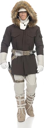 Star Wars Hoth Han Solo Adult Costume, Brown