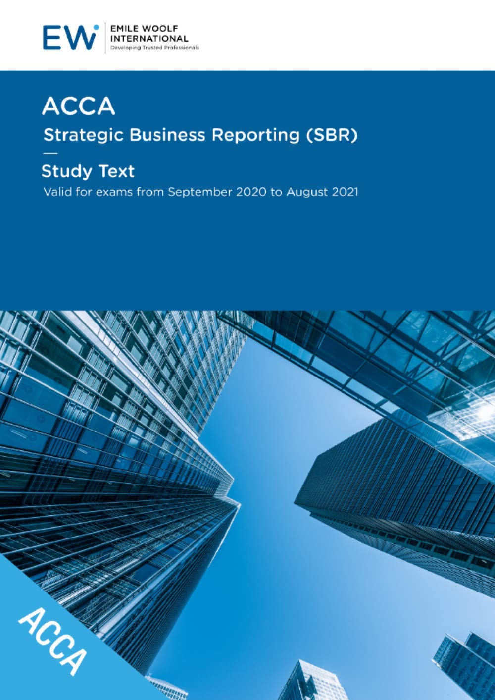 ACCA Strategic Business Reporting (SBR) - Study Text - 2020-21