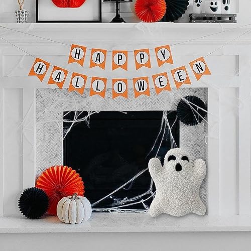 Miniatura 4 de Bonita almohada de fantasma, almohada de felpa con forma de fantasma, almohadas decorativas de Halloween, almohada de fantasma de Halloween, animal