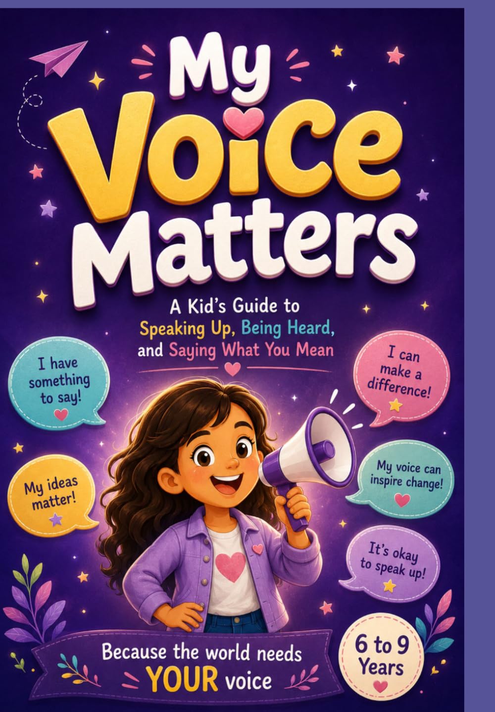 My Voice Matters: A Kid's Guide to Speaking Up, Being Heard, and Saying What You Mean