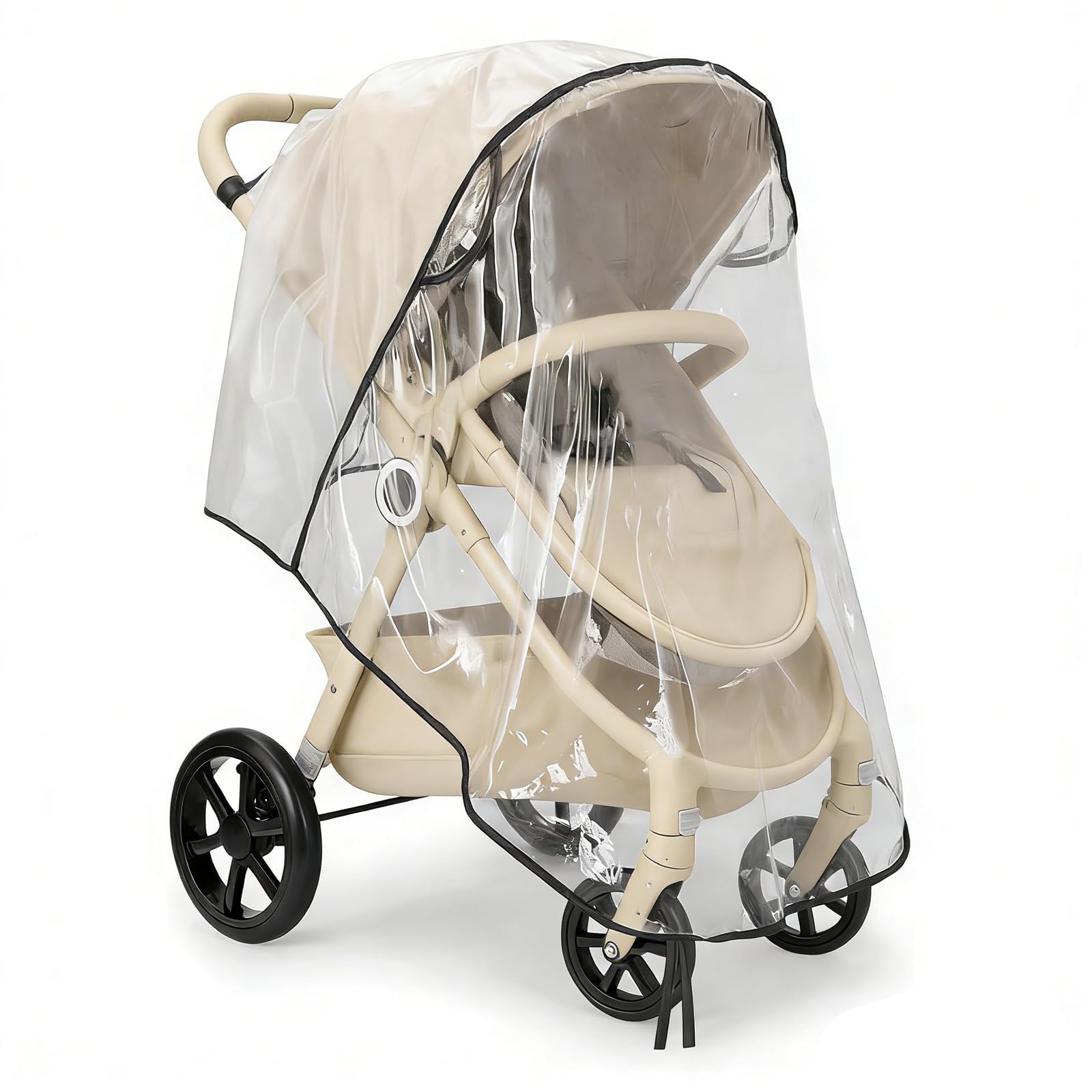 Universal Rain Cover for Pushchair Stroller Pram Rain Cover with Window