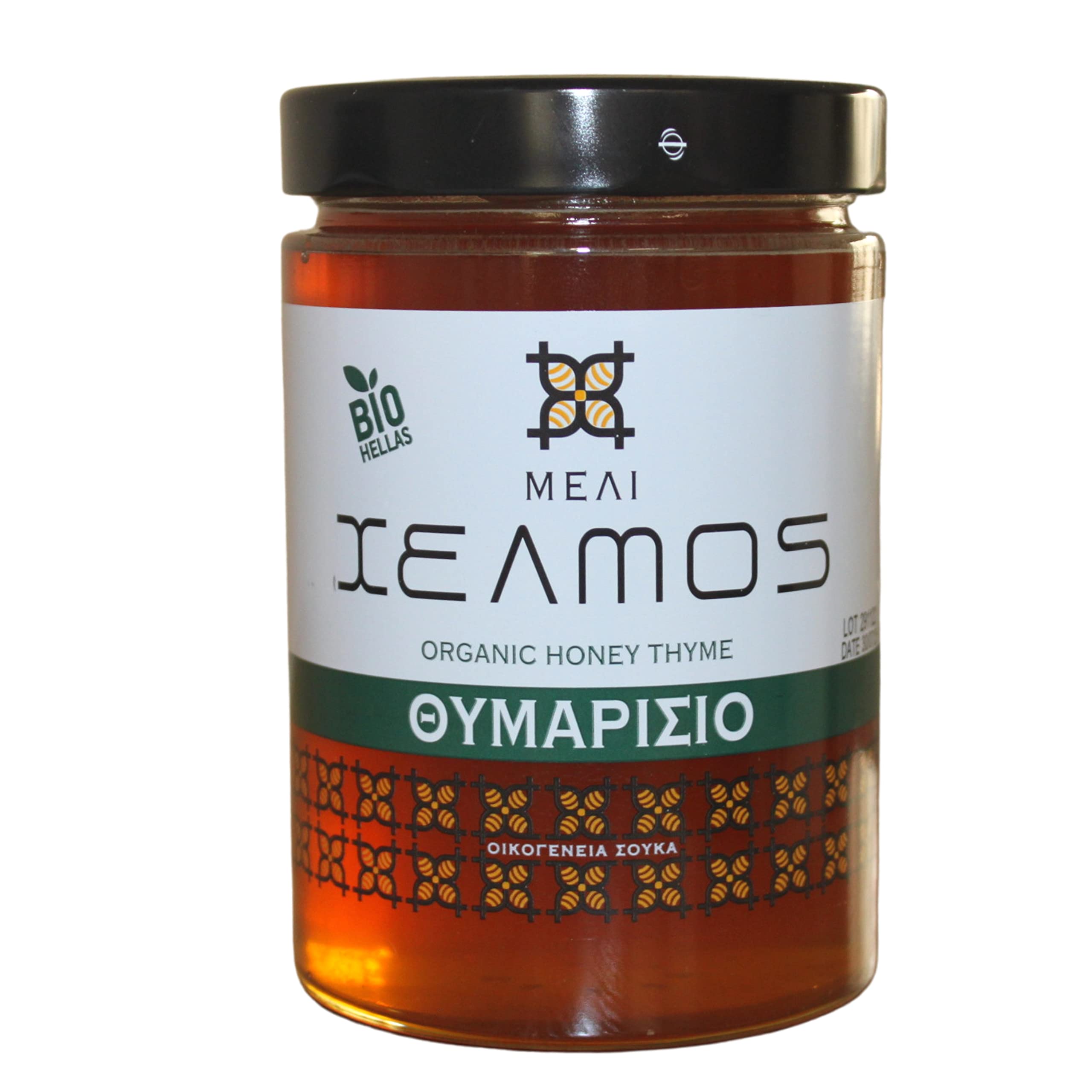 Helmos Organiczny Grecki Miód Tymiankowy 450g