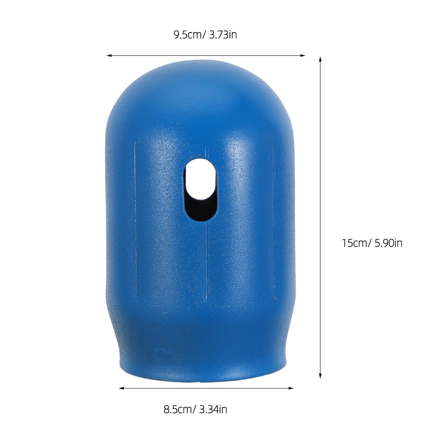 KALLORY Oxygen Cylinder Safety Cap - Secure Valve Protector Protective Bottle Cover - Steel Cap for Outdoor Shipping and Storage