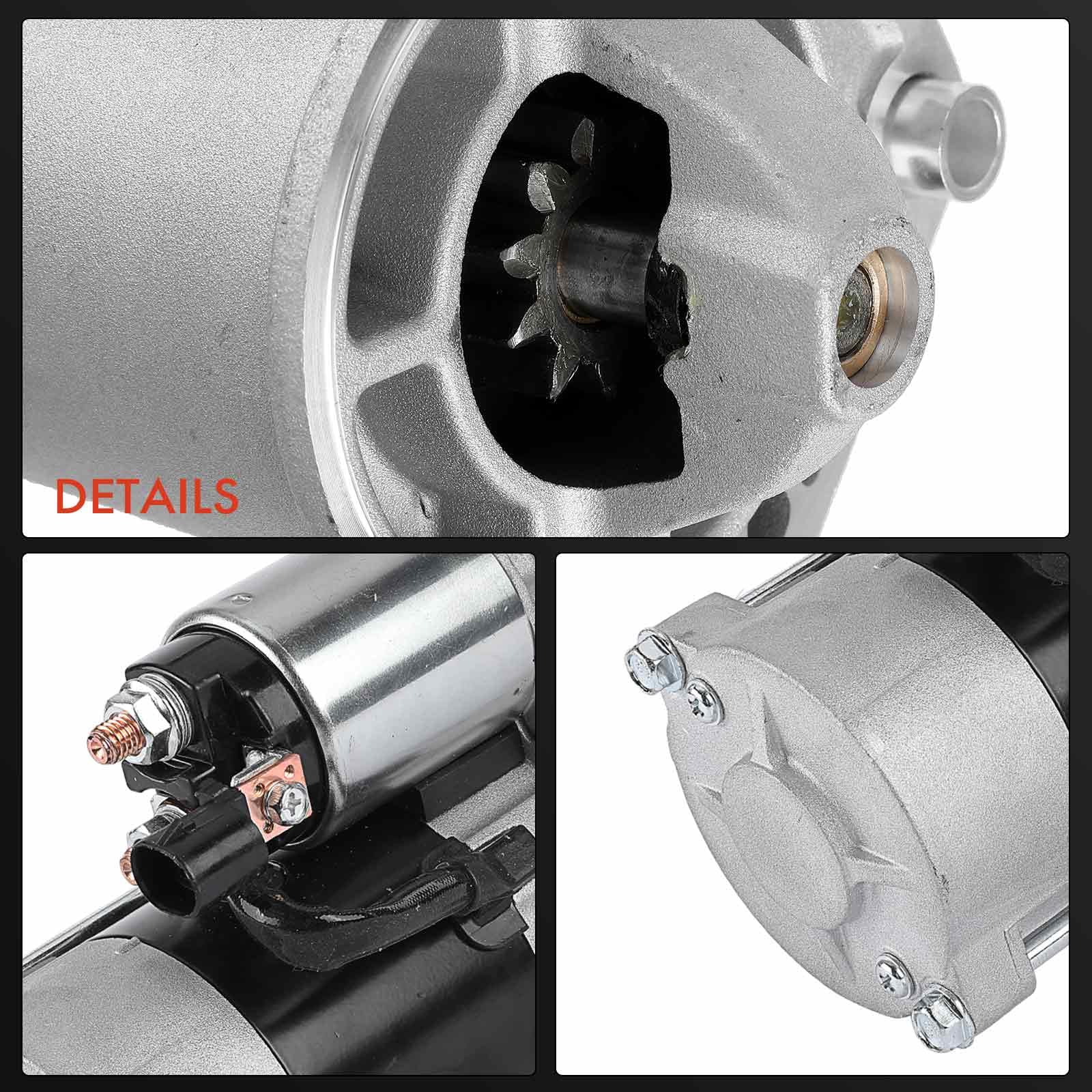 Frankberg Motore di avviamento Auto 2 KW/12 V/10 denti Compatibile con Voyager IV RG RS 2.5 CRD 2000-2008 Replace# M002T88473,4727313AC