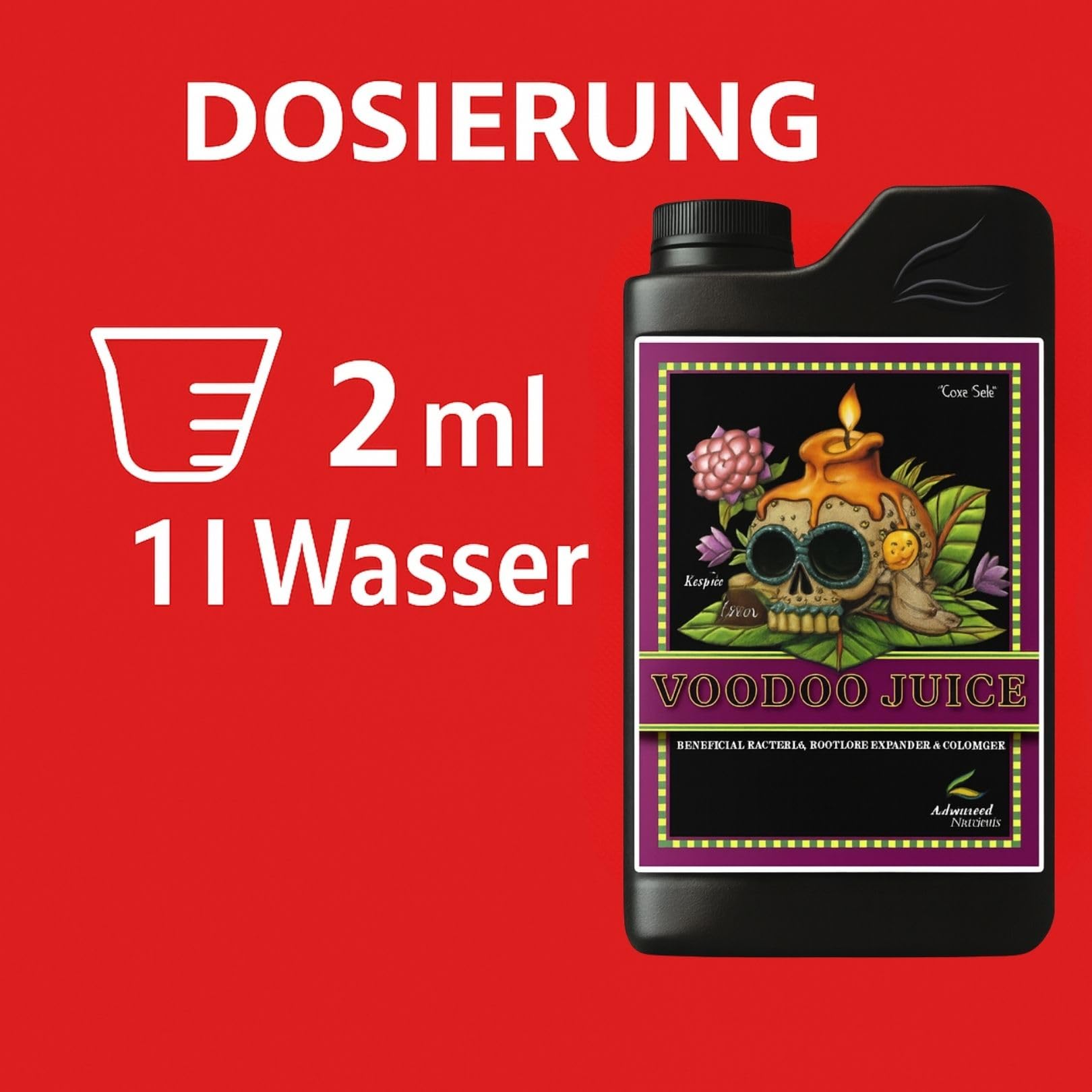 Weedness Advanced Nutrients Voodoo-Juice 1 Liter - NPK Dünger Grow Anbau Indoor Erde Flüssigdünger Organischer Bio