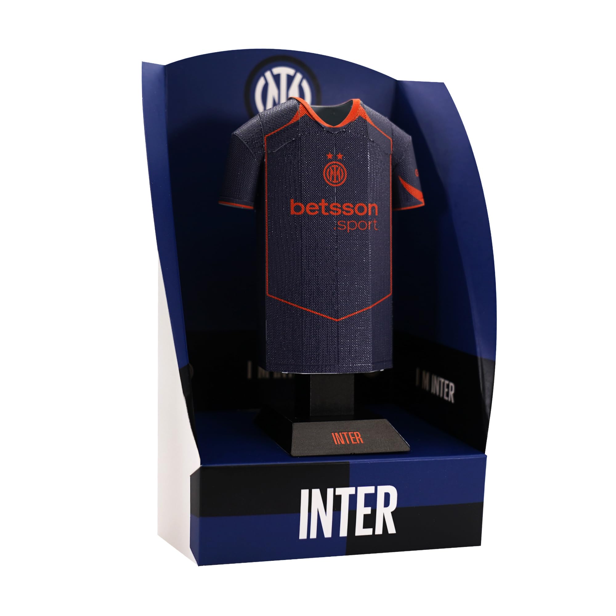Inter Milan 25/26 Third Metal Football Shirt, Officially Licensed Miniature Alloy Replica Jersey Collectible Display Gift - Image 3