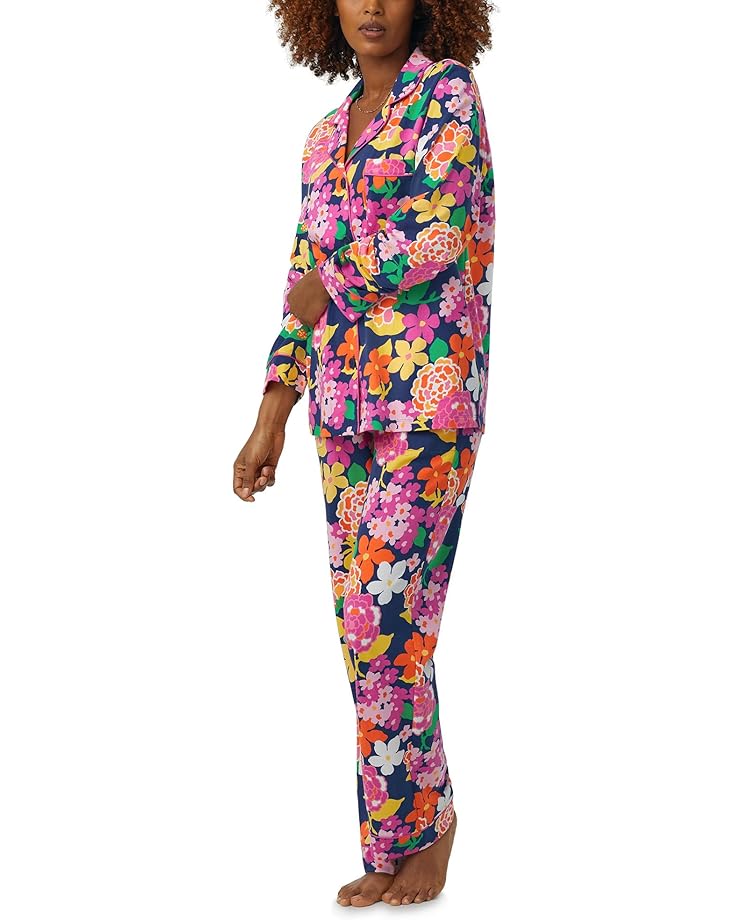Bedhead PJs Trina Turk x Bedhead Long Sleeve Classic PJ Set - #4 of 4