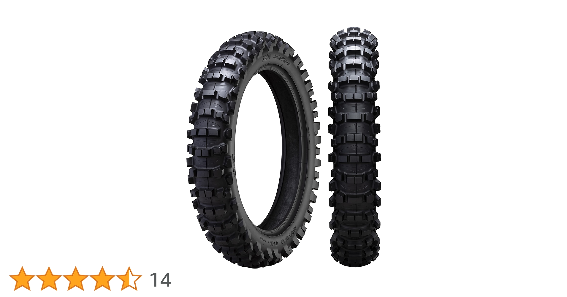 IRC JX8 ゲコタ タイヤ 110/100-18 64M アイアールシー JX8 Gekkota - ircmoto