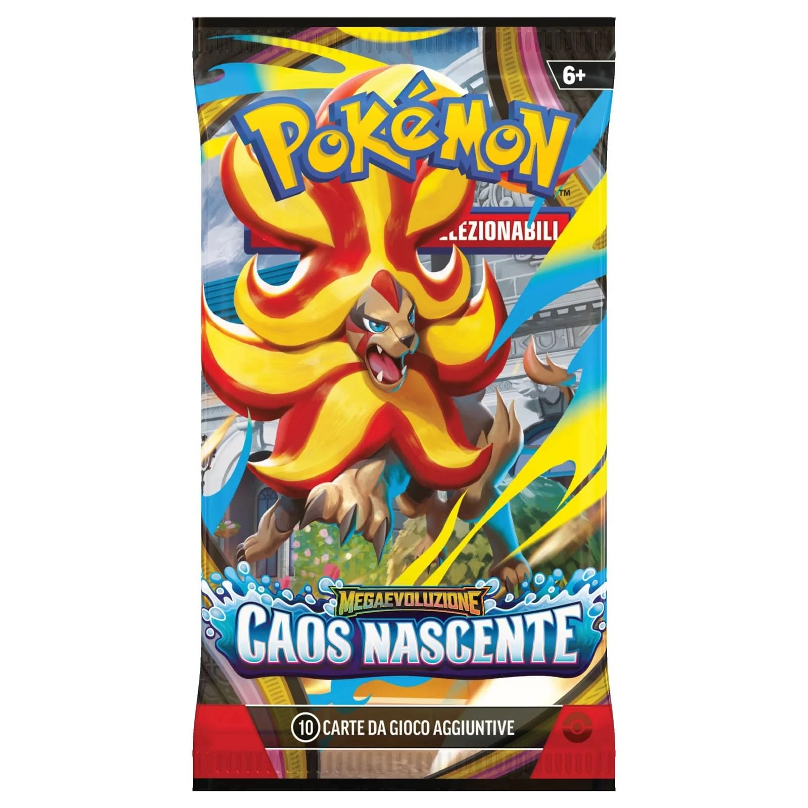 Carte Pokémon Megaevoluzione CAOS NASCENTE del GCC - espositore sigillato con 36 buste da 10 carte - edizione in italiano