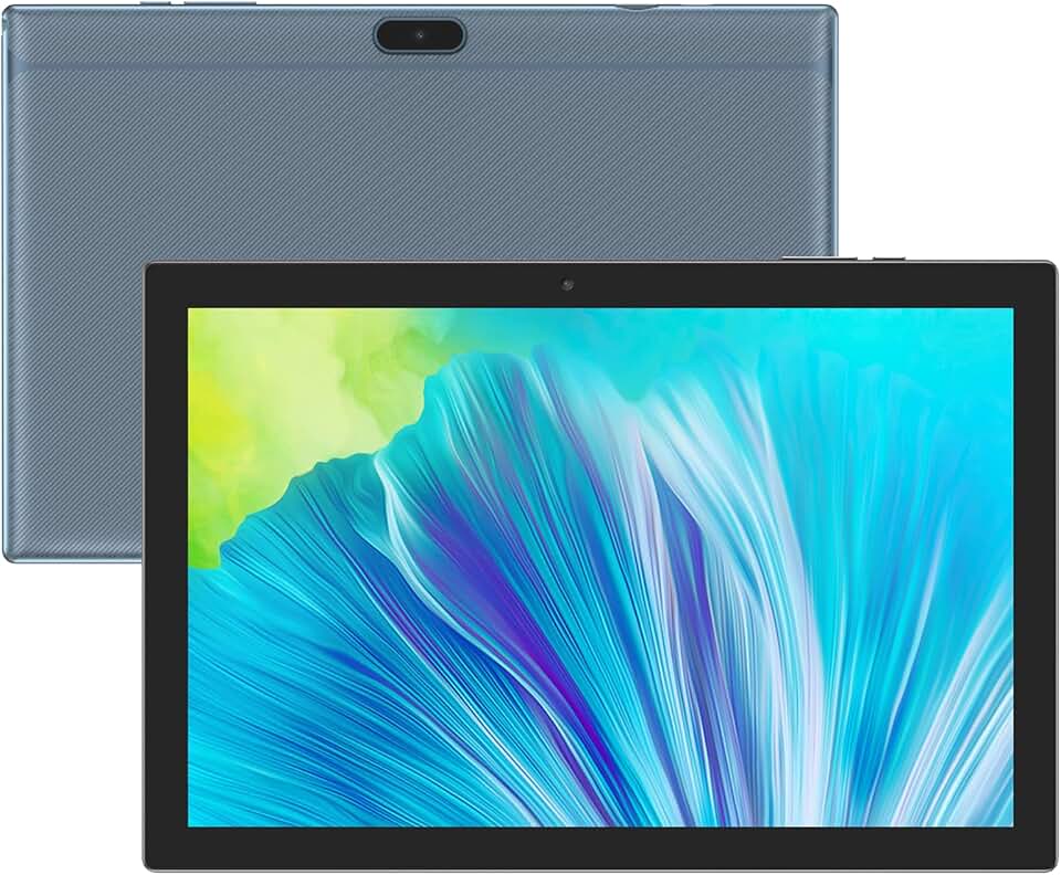 NOVOJOY Tablet 64Gb 10 Polegadas Tablet, Android 11 Tablets, 6000Mah Bateria Quad Core Hd Touch Screen Tableta Computador, com Wifi Bt Google Play Tabletas. (Azul)