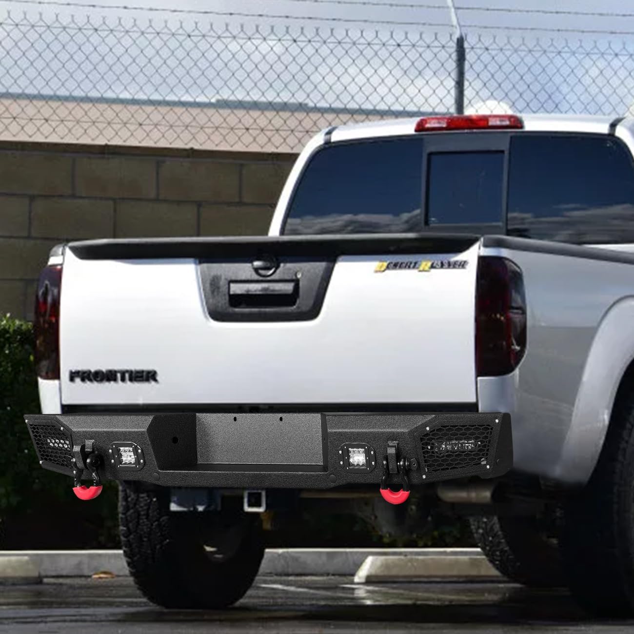 Vijay Front and Rear Bumper Fits 2005-2021 Frontier with Winch Plate and Lights