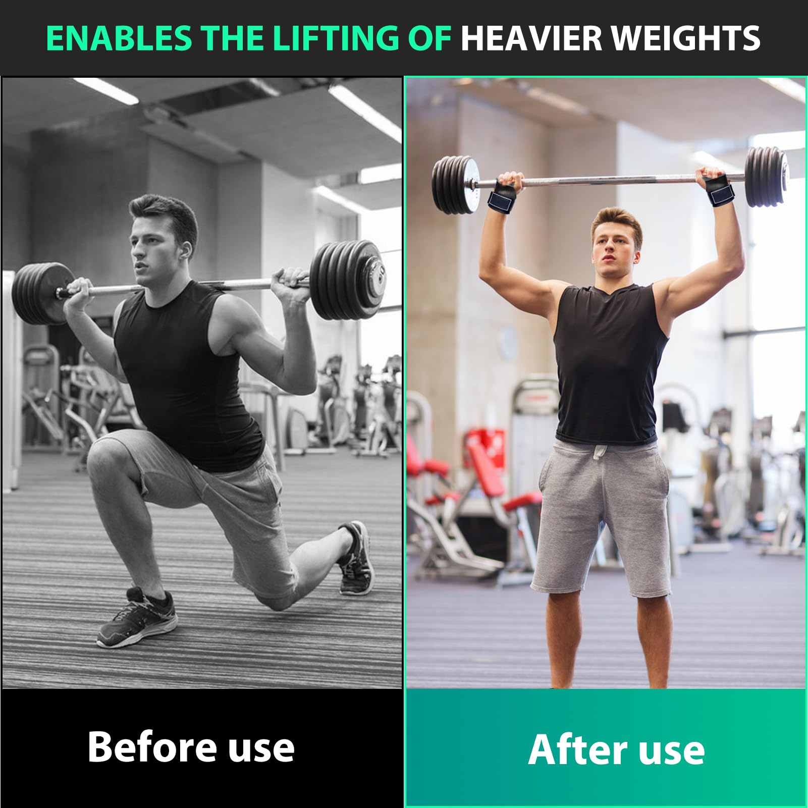 Power Zughilfen Aus Leder - Handgelenksbandage Für Krafttraining & Crossfit