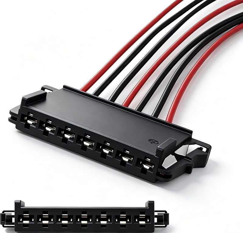 Chicote elétrico do plugue da lanterna traseira HiSport para Mercedes-Benz W204 – 1 unidade