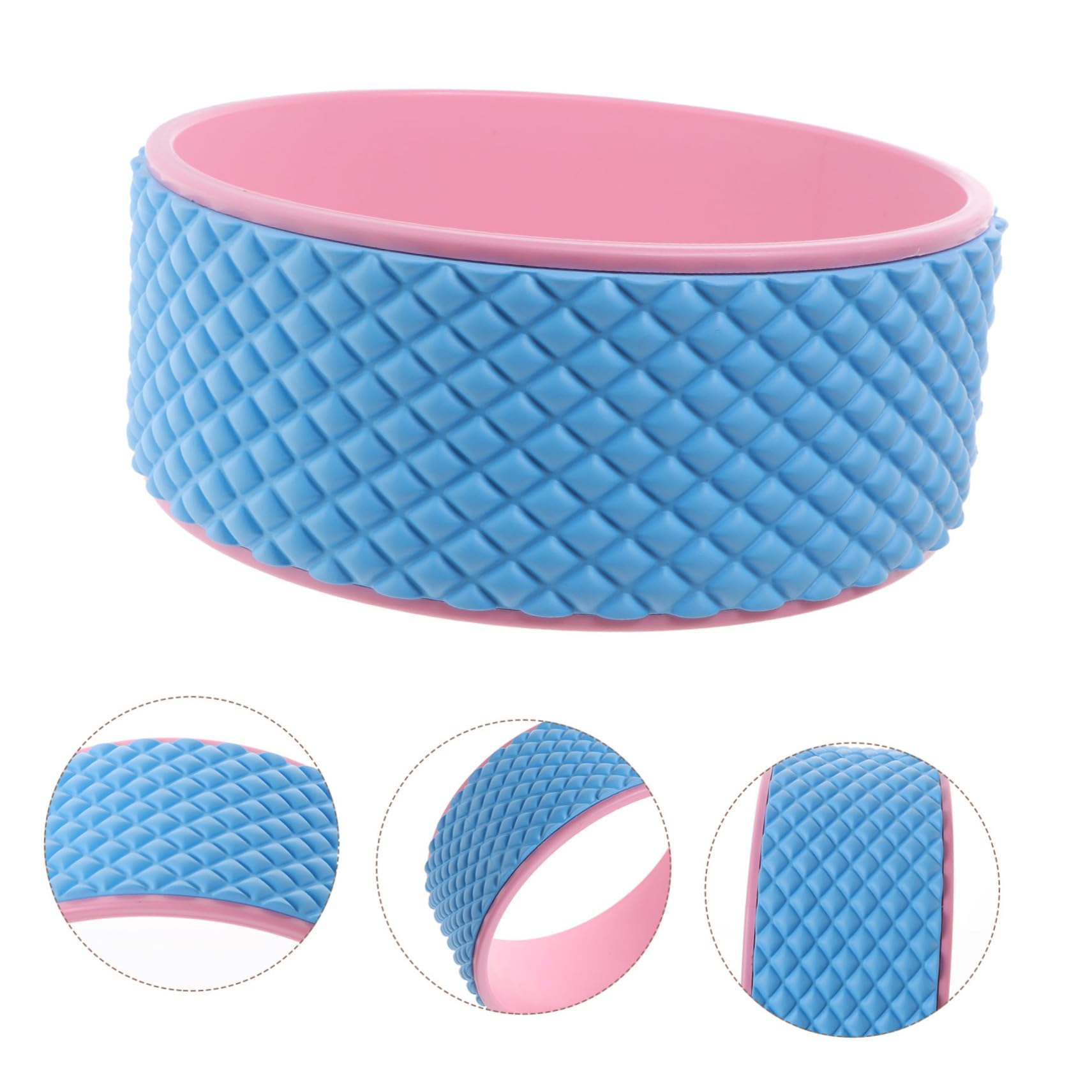 Ruota Yoga Per Stretching e Rilassamento Strumento Per Esercizi Di Flessibilità e Piegamenti All Indietro Perfetta Per Casa e Palestra Massaggio Muscolare e Benessere Fisico Per