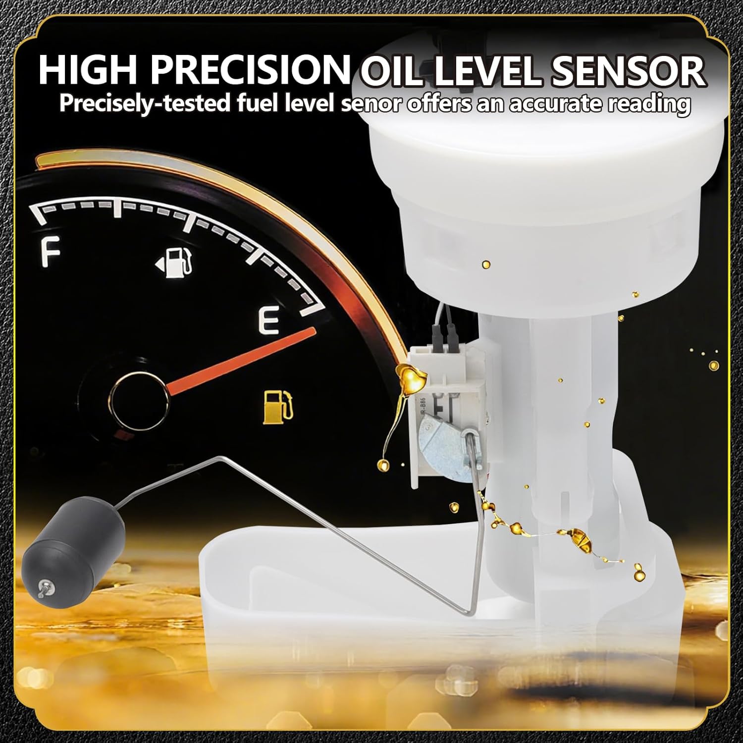 Fuel Pump Module Fits Suzuki KingQuad 450 700, KingQuad 500 2009-2023, KingQuad 750 2008-2023, Replace NO.15100-31G31, 15100-31G21, 47-1045 - Image 6