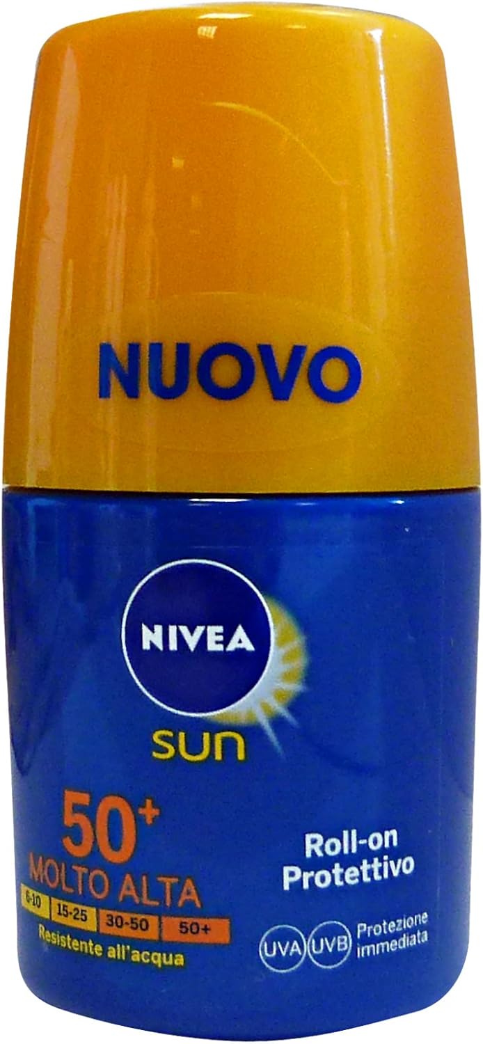 sun roll-on protettivo spf 50+ protezione solare molto alta 50ml