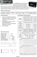 Vista 6 de Mighty Max Battery Batería de repuesto de 12V 1.3Ah compatible con Power Patrol SLA1005-2 Pack