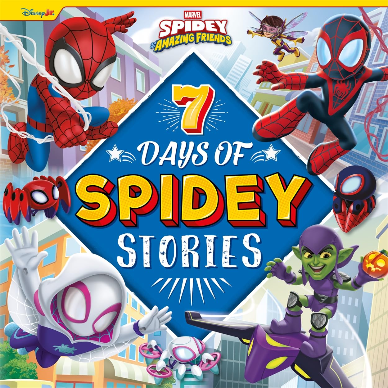 Marvel Spidey and his Amazing Friends: 7 Days of Spidey Stories (Collection of Illustrated Tales)