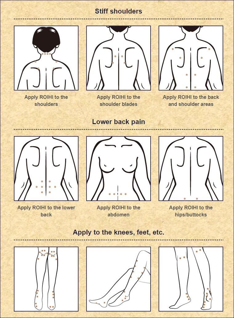 The ROIHI-TSUBOKO Cool-Type Plaster. Cool Relief image 8 of 8 B076GF2LY2