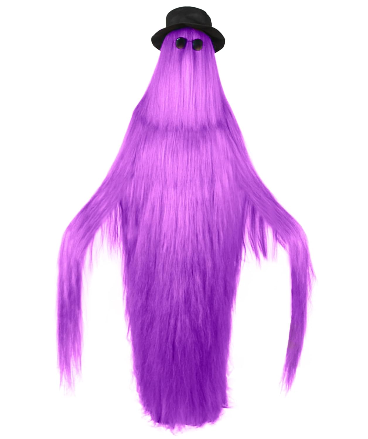 HPO Premium Adult Unisex Cousin Dapper Creature Wig & Costume Collection, Purple, Perfect for your next Halloween or Cosplay Event!