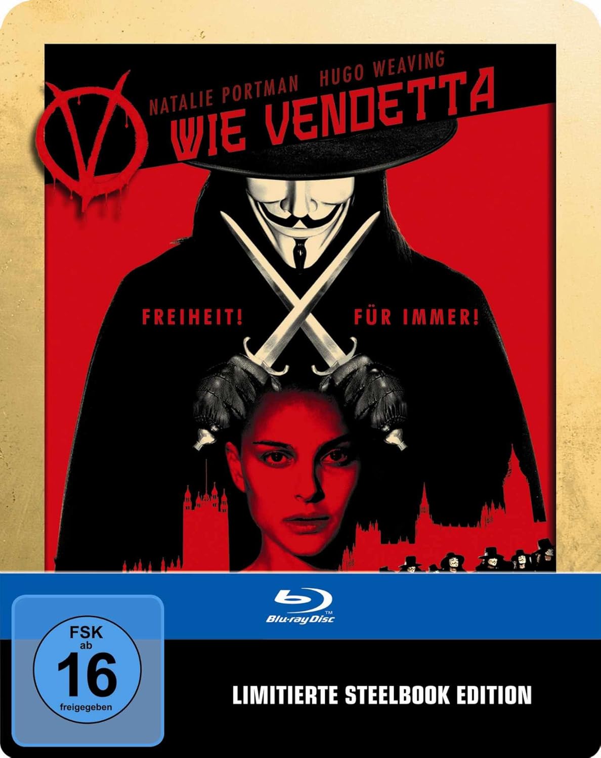 V wie Vendetta - Steelbook [Blu-ray] [Limited Edition]
