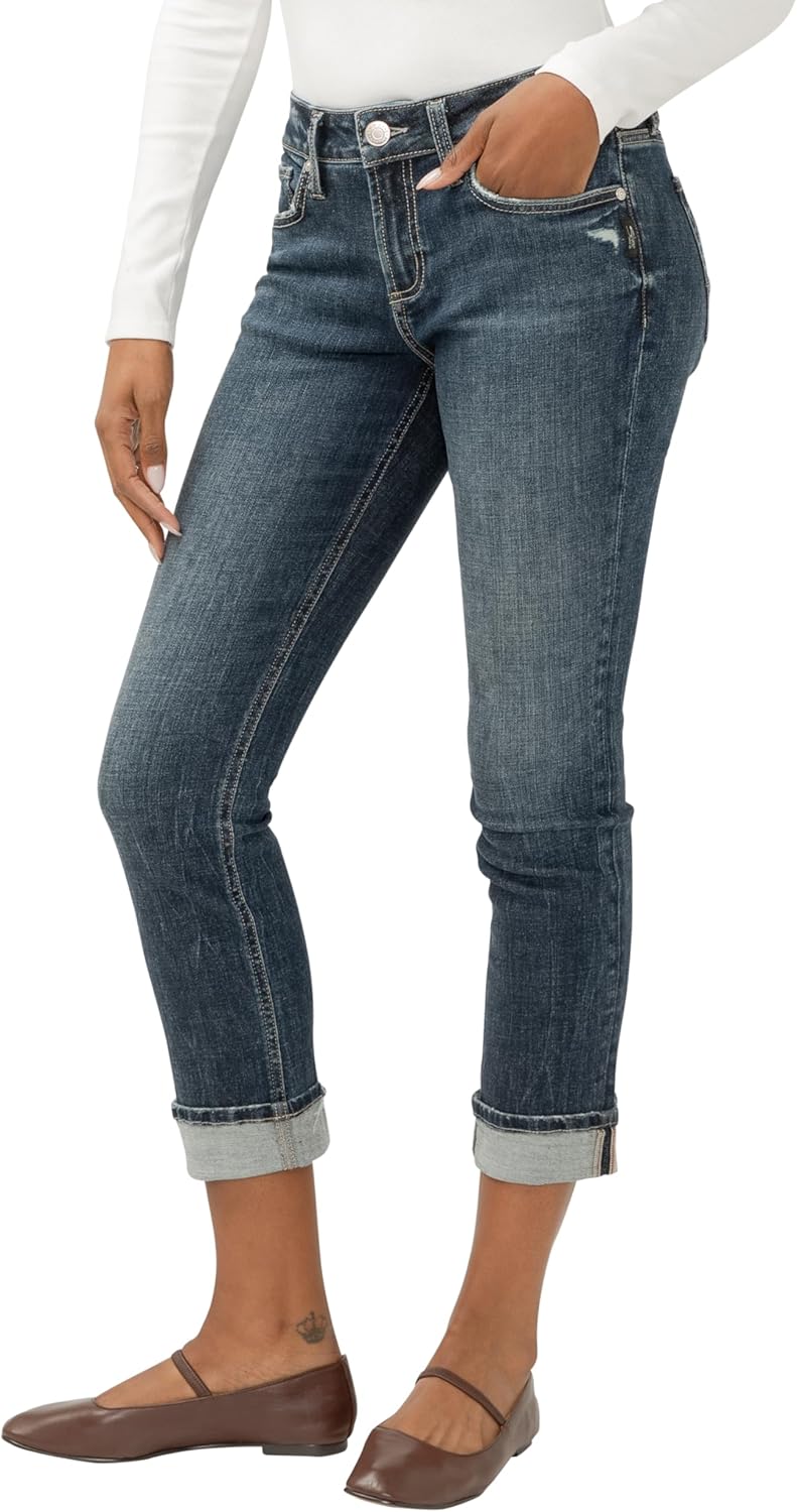 Silver Jeans Co. Women's Suki Mid Rise Curvy - Image 2