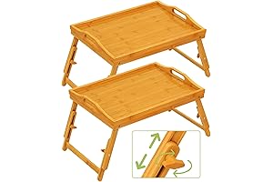 2 Pack Breakfast Bed Tray: Cozy Up on the Couch with Your Meal